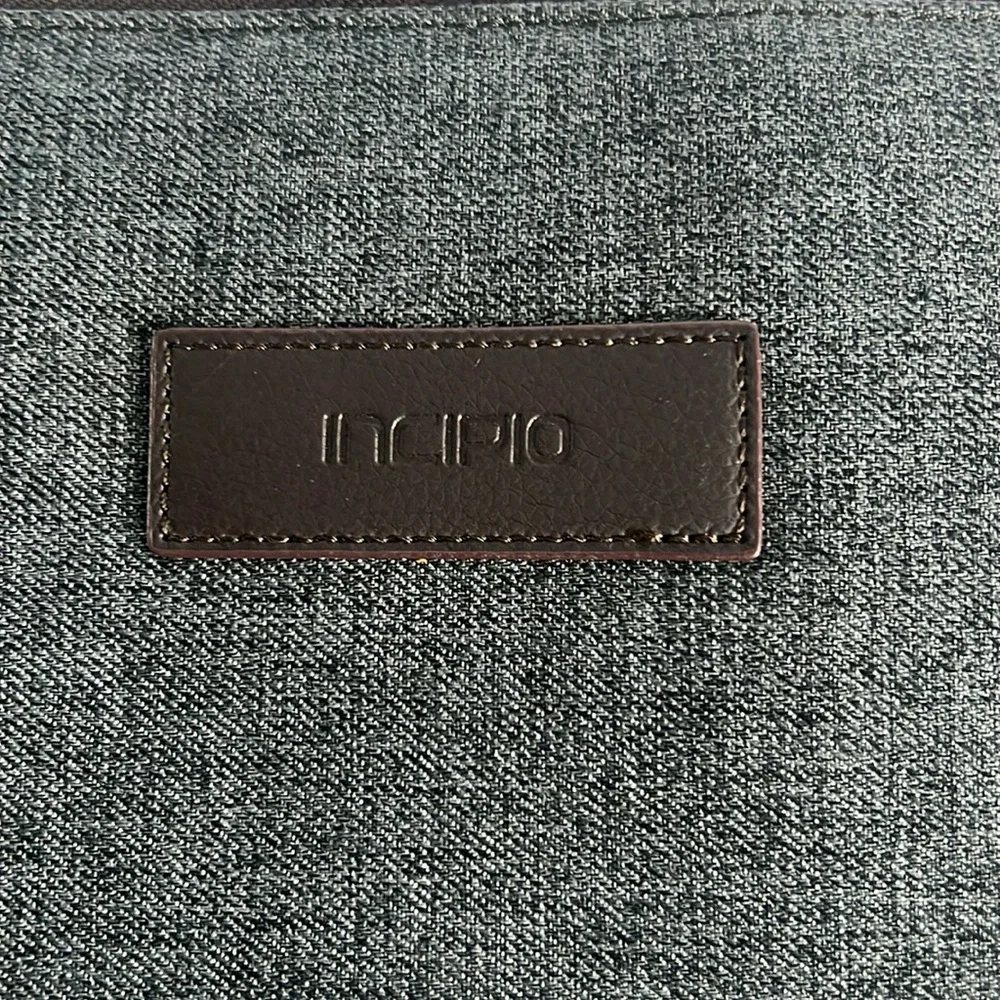 Incipio Gray and Brown Laptop Bag